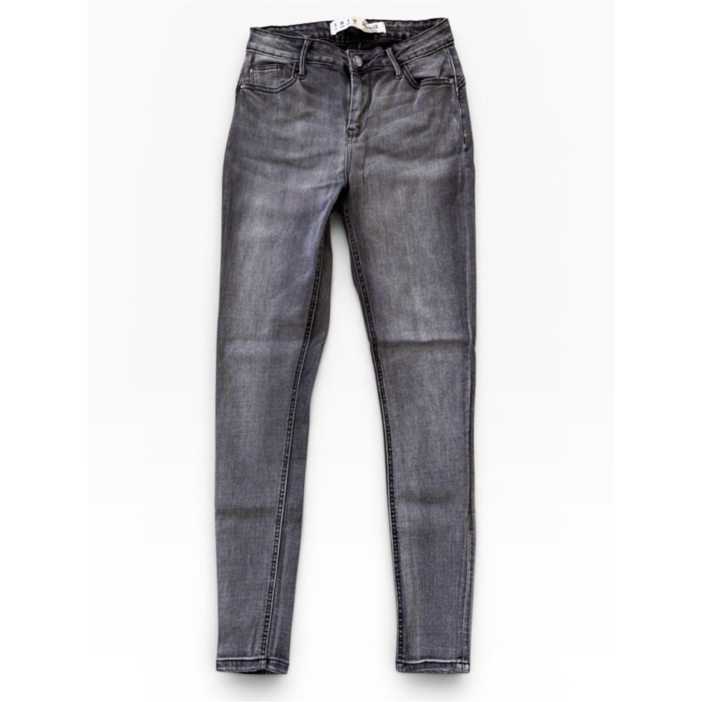 Primark Denim Co Gray Wash Mid Rise Skinny Stretch Jeans Women's 4 / 27 - Picture 3 of 6